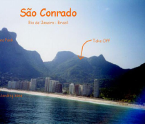 Sito de vôo Sao Conrado Rio de Janeiro
